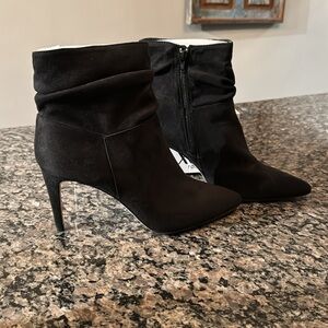 XOXO black booties NIB 10